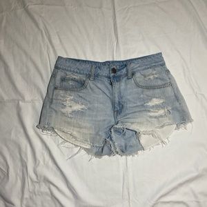 Blue jean shorts American Eagle size 6